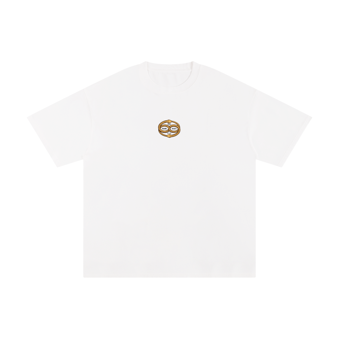 [Samsara] Heavyweight Tee - White/Gold