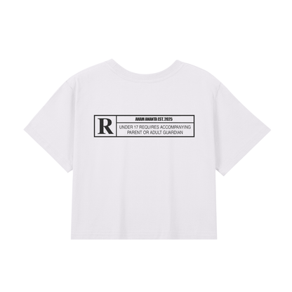 [If Looks Could Kill] Crop Top - White