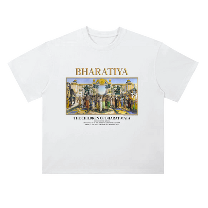 [Bharatiya] Heavyweight Tee - White