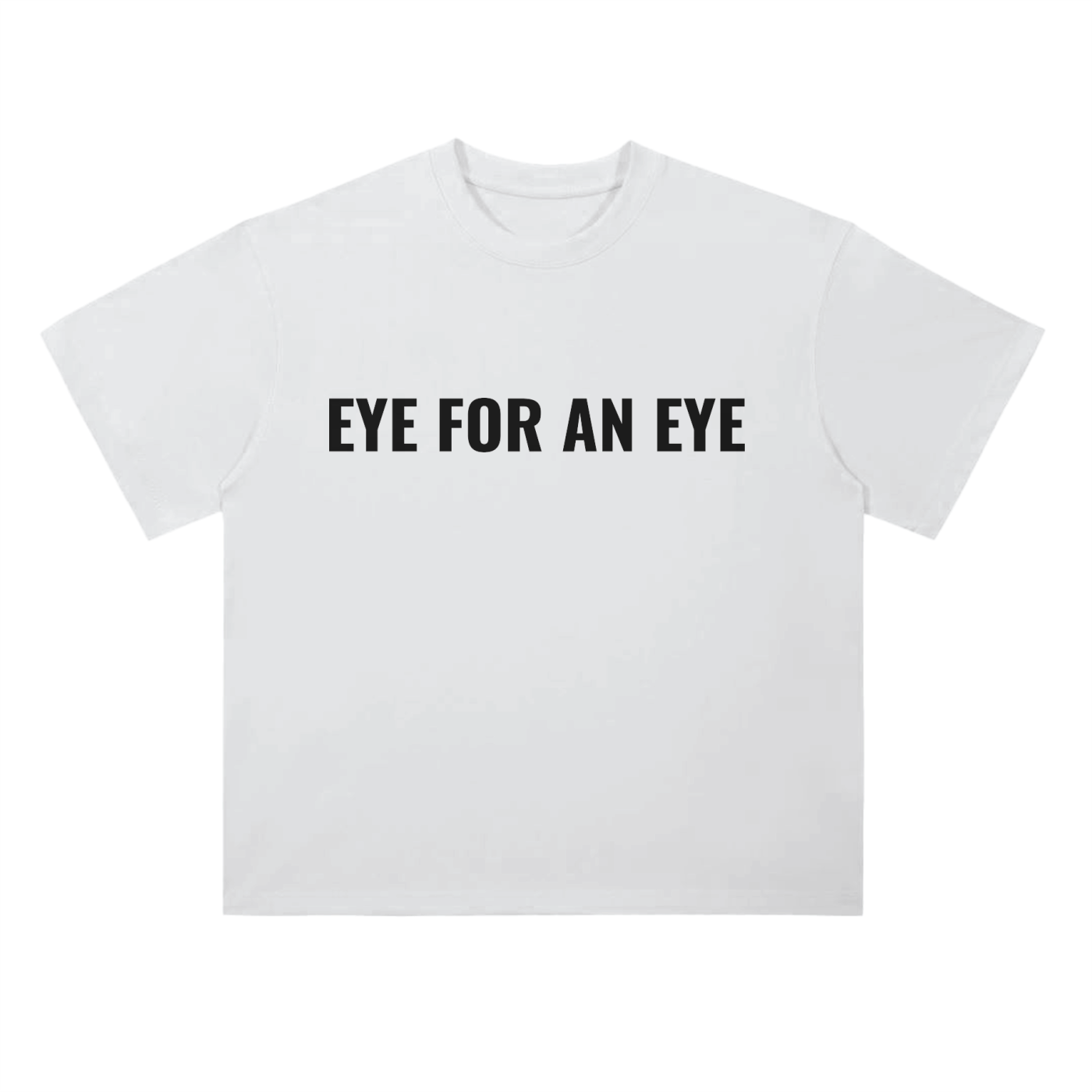 [Eye For An Eye] Heavyweight Tee - White