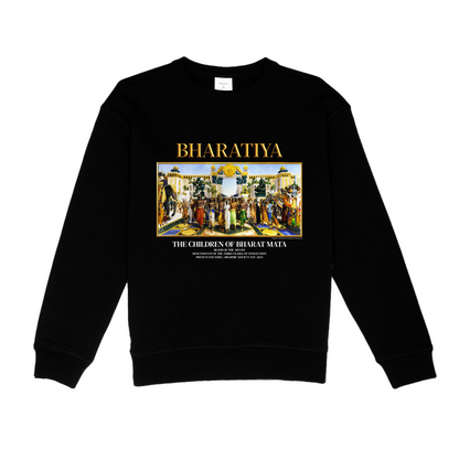 [Bharatiya] Fleece Sweater - Forest Green