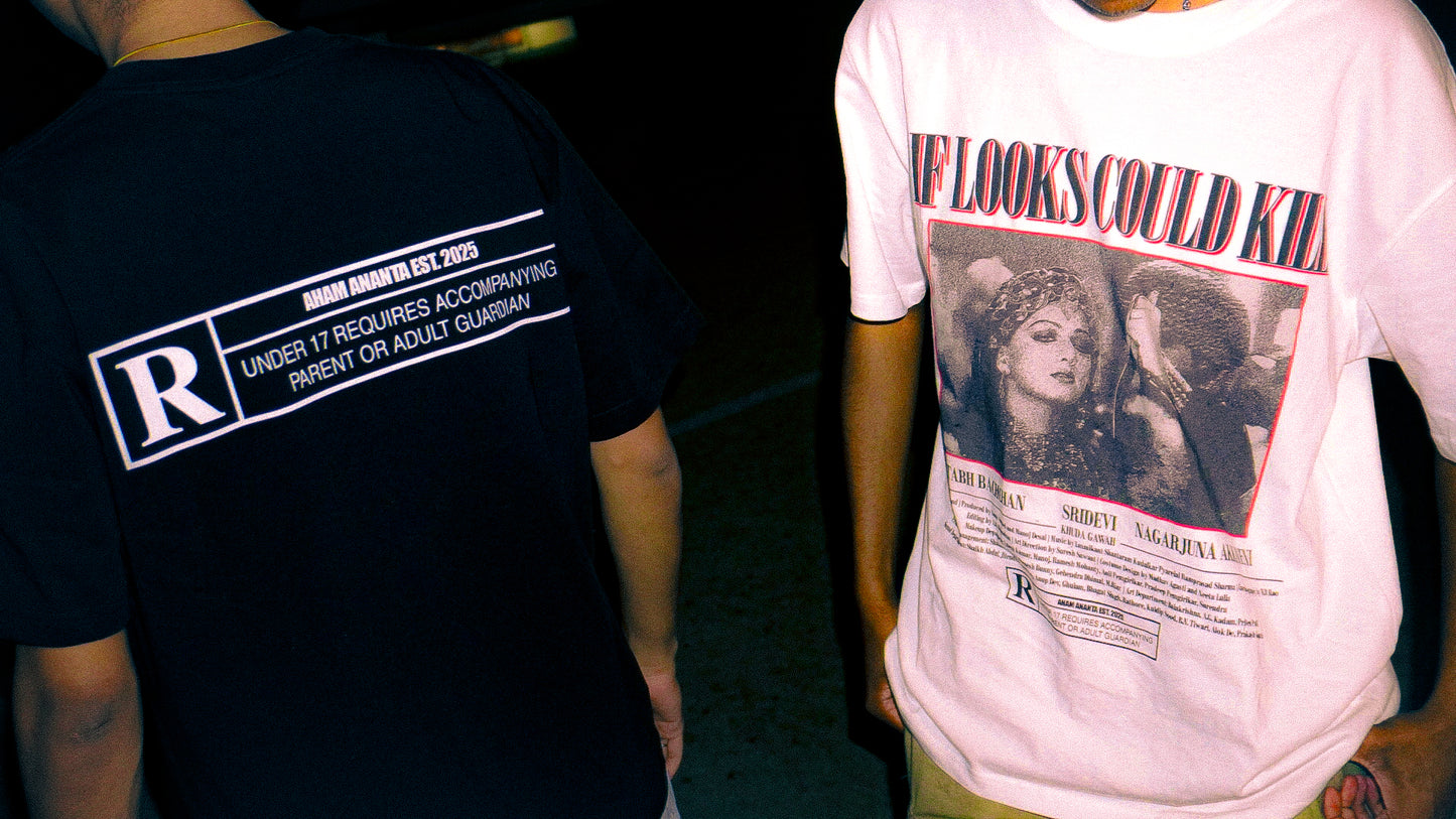 [If Looks Could Kill] Heavyweight Tee - White