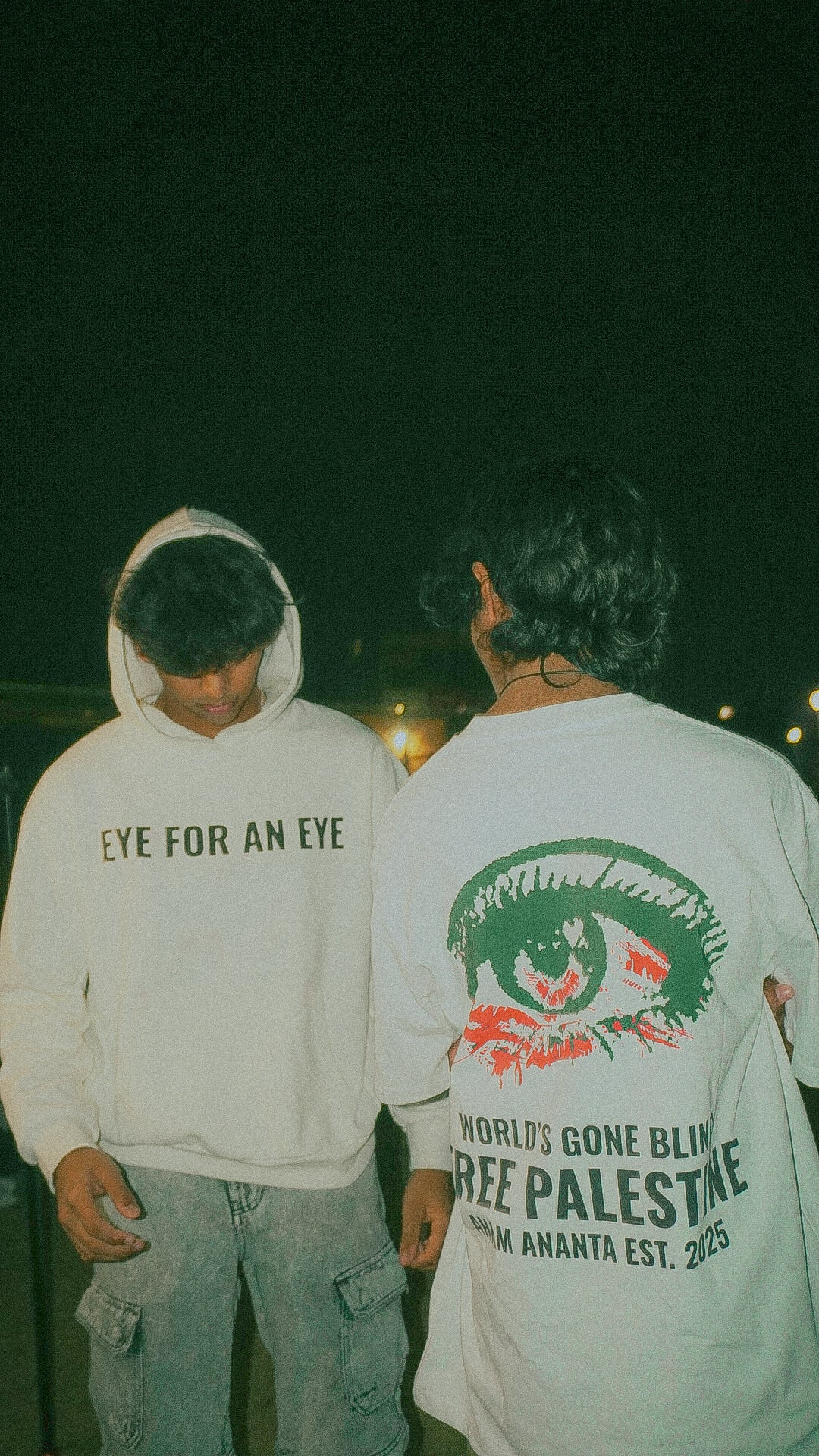 [Eye For An Eye] Heavyweight Tee - White