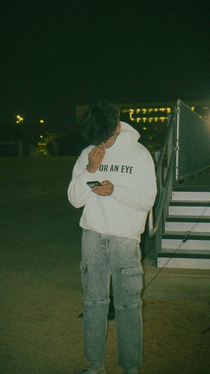 [Eye For An Eye] Heavyweight Tee - White