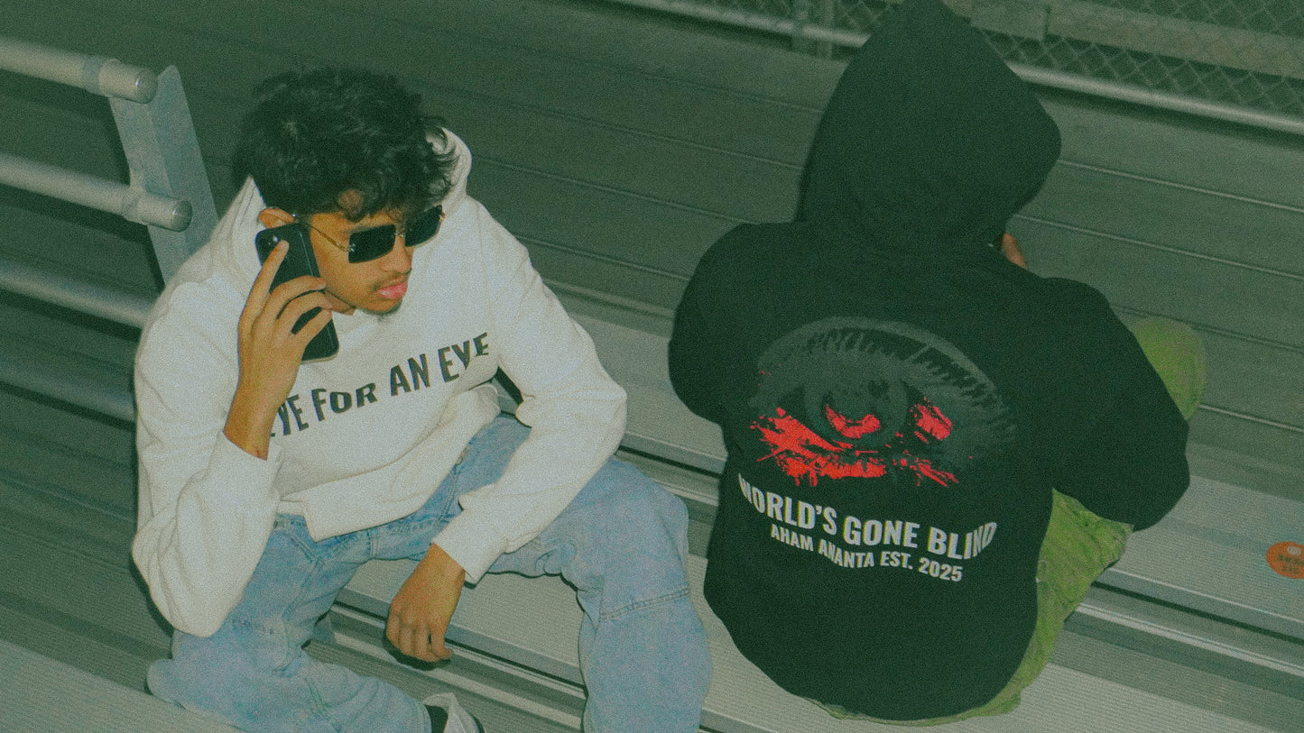 [Eye For An Eye] Heavyweight Tee - Black