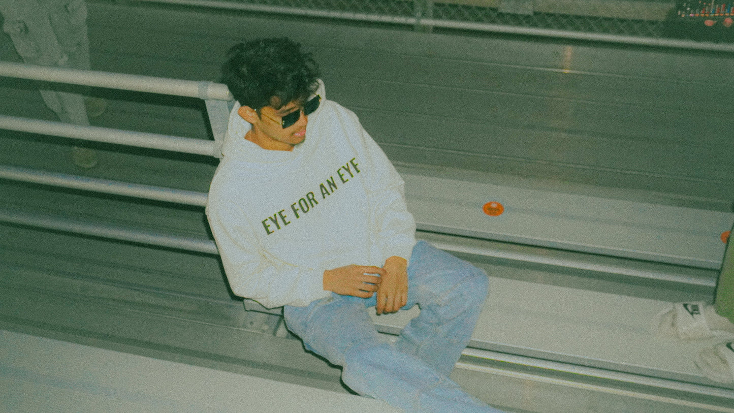 [Eye For An Eye] PREMIUM Hoodie - White