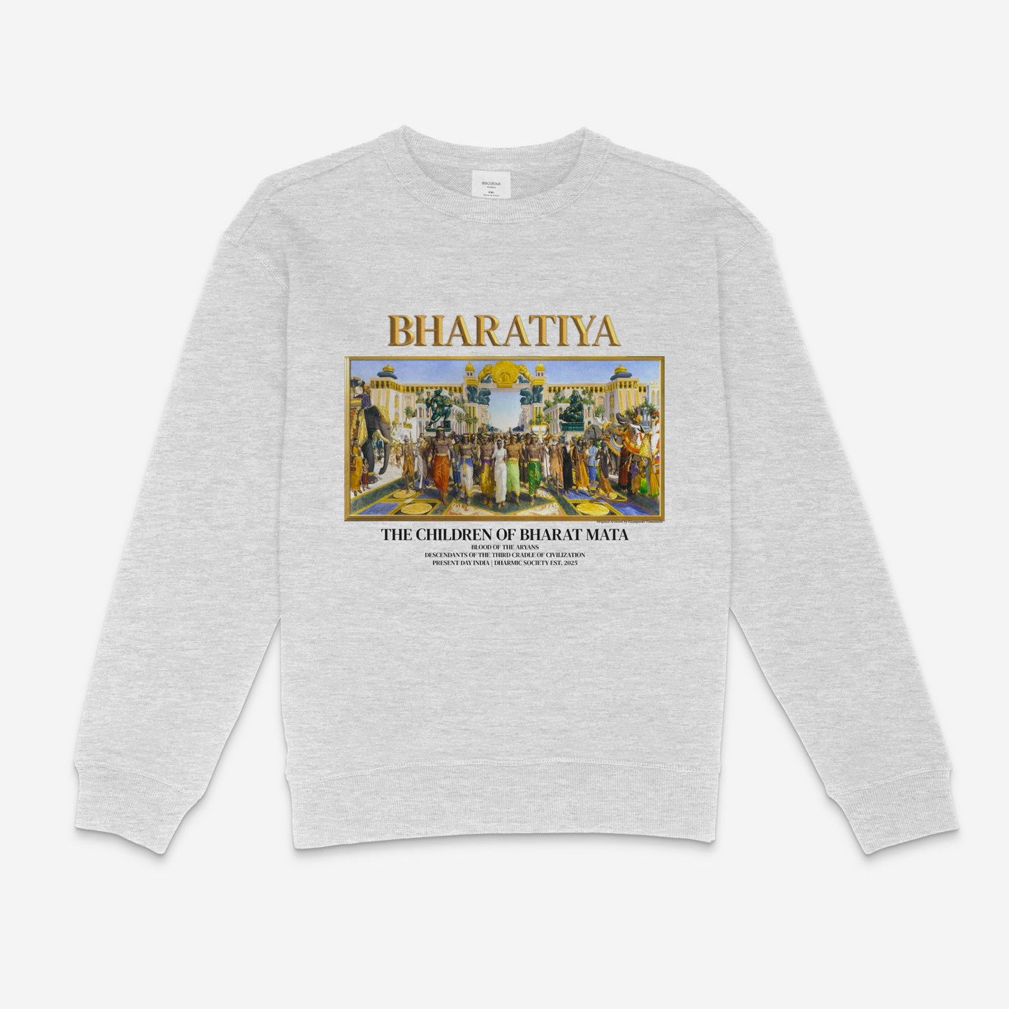 [Bharatiya] Fleece Sweater - Forest Green