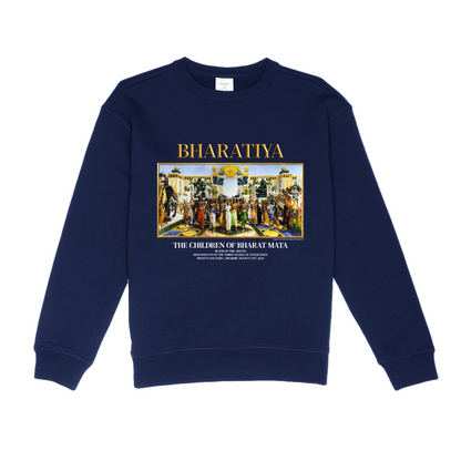 [Bharatiya] Fleece Sweater - Forest Green