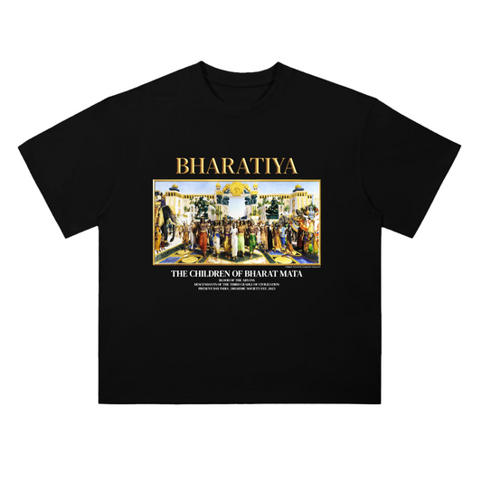 [Bharatiya] Heavyweight Tee - Black
